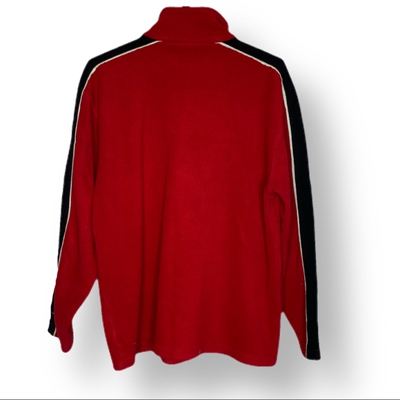 Dale Jr #8 NASCAR 1/4 Zip Fleece Pullover Med - Picture 3 of 6